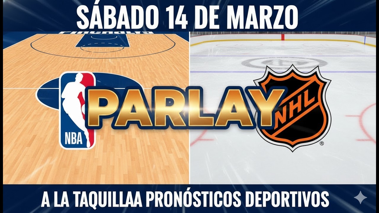 🔥🔥🔥¡NBA🏀 & NHL🏒 EN 10 MINS! 🕒 Predicciones Explosivas💥 y Datos Clave SABADO 14 de marzo