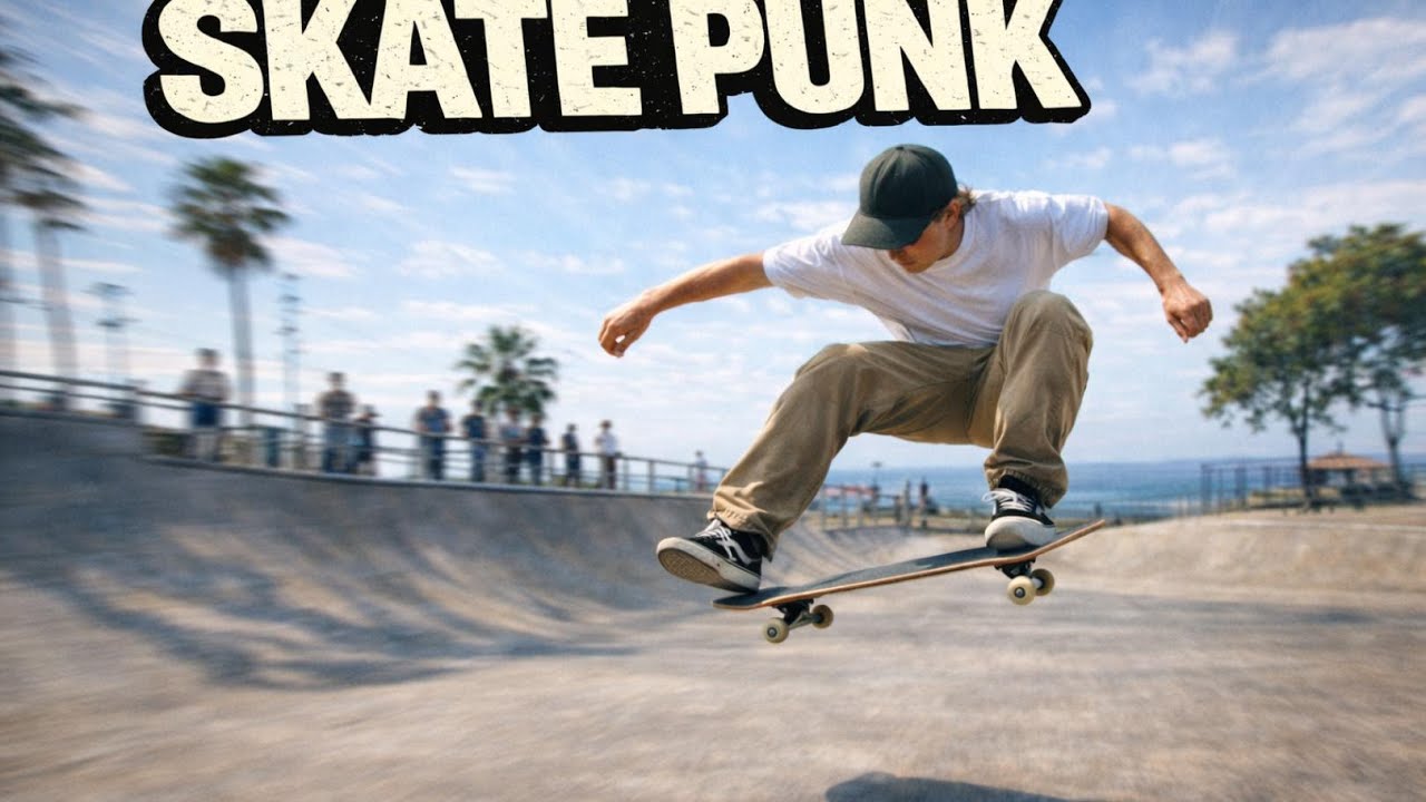 90s SKATE PUNK / High-energy punk to push through tasks.