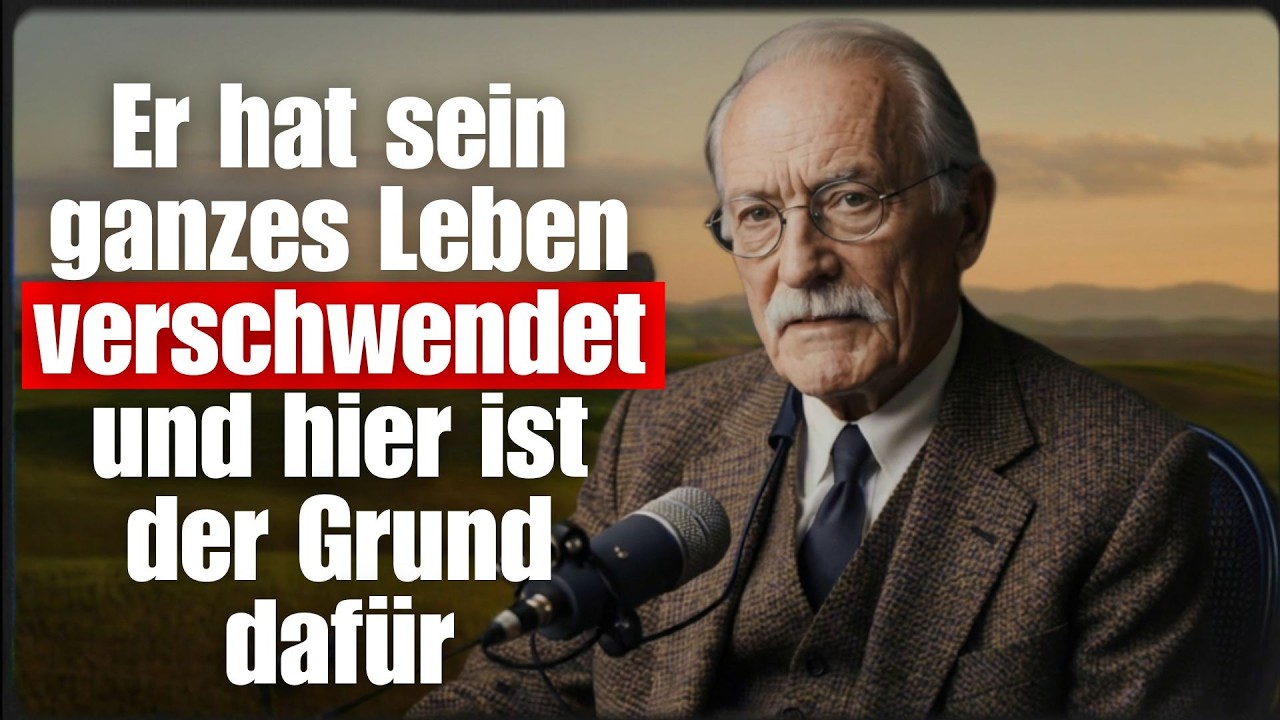 Er merkt jetzt, dass er die wertvollsten Jahre seines Lebens weggeworfen hat
