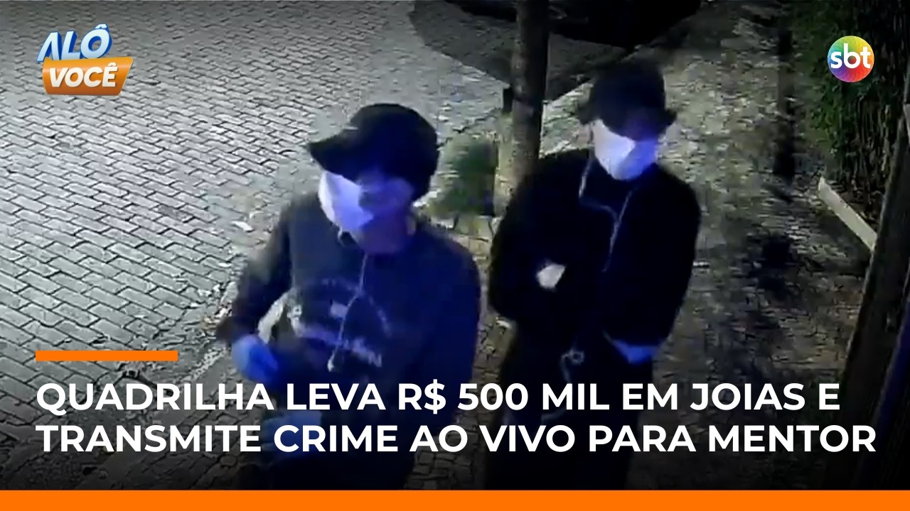 Roubo de cinema: quadrilha leva R$ 500 mil em joias de prédio no Morumbi (SP) | #AloVoce