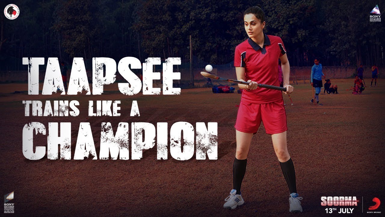 Taapsee Trains Like a Champion | Soorma | Taapsee Pannu | Diljit Dosanjh | Sandeep Singh