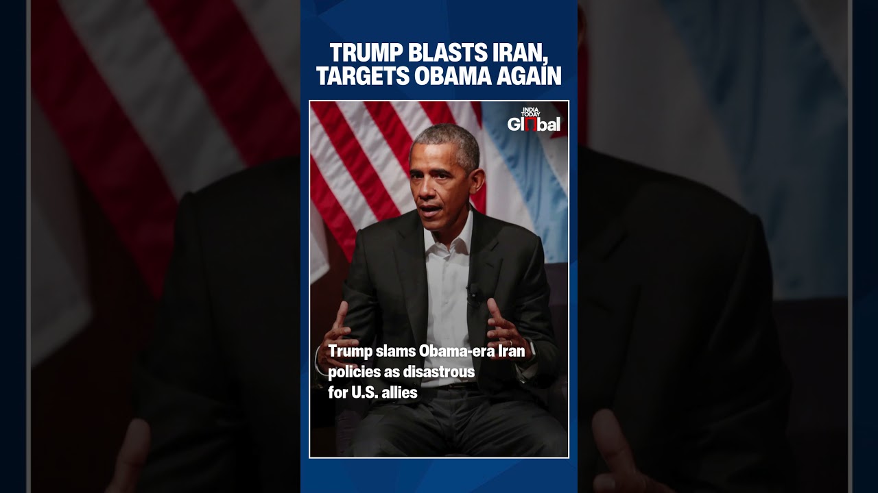 Trump Slams Iran, Attacks Obama Over Nuclear Deal and U.S. Foreign Policy | #shorts