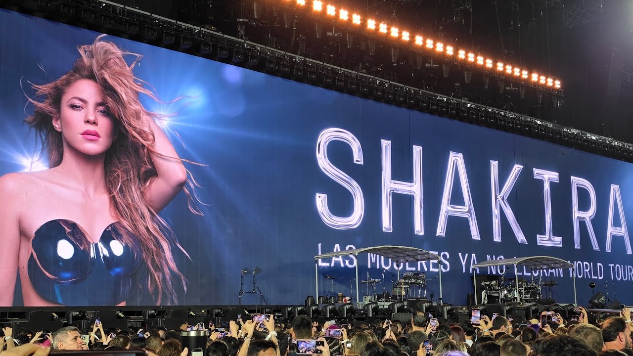 Shakira - Las Mujeres ya no lloran World Tour PARAGUAY 🇵🇾 28/11/25 #Shakira #Tour #Paraguay