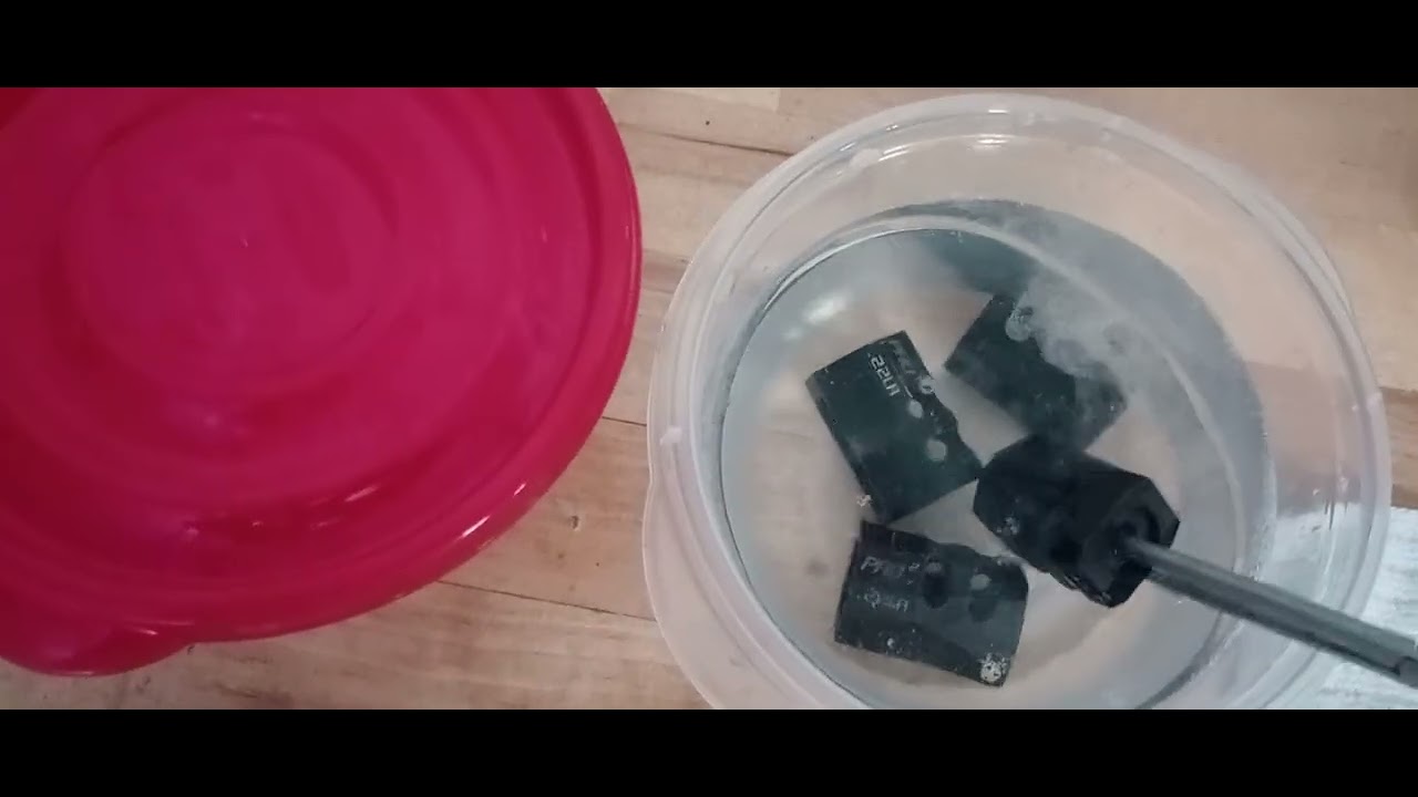 Очистка компенсатора с помощью ультразвуковой мойки