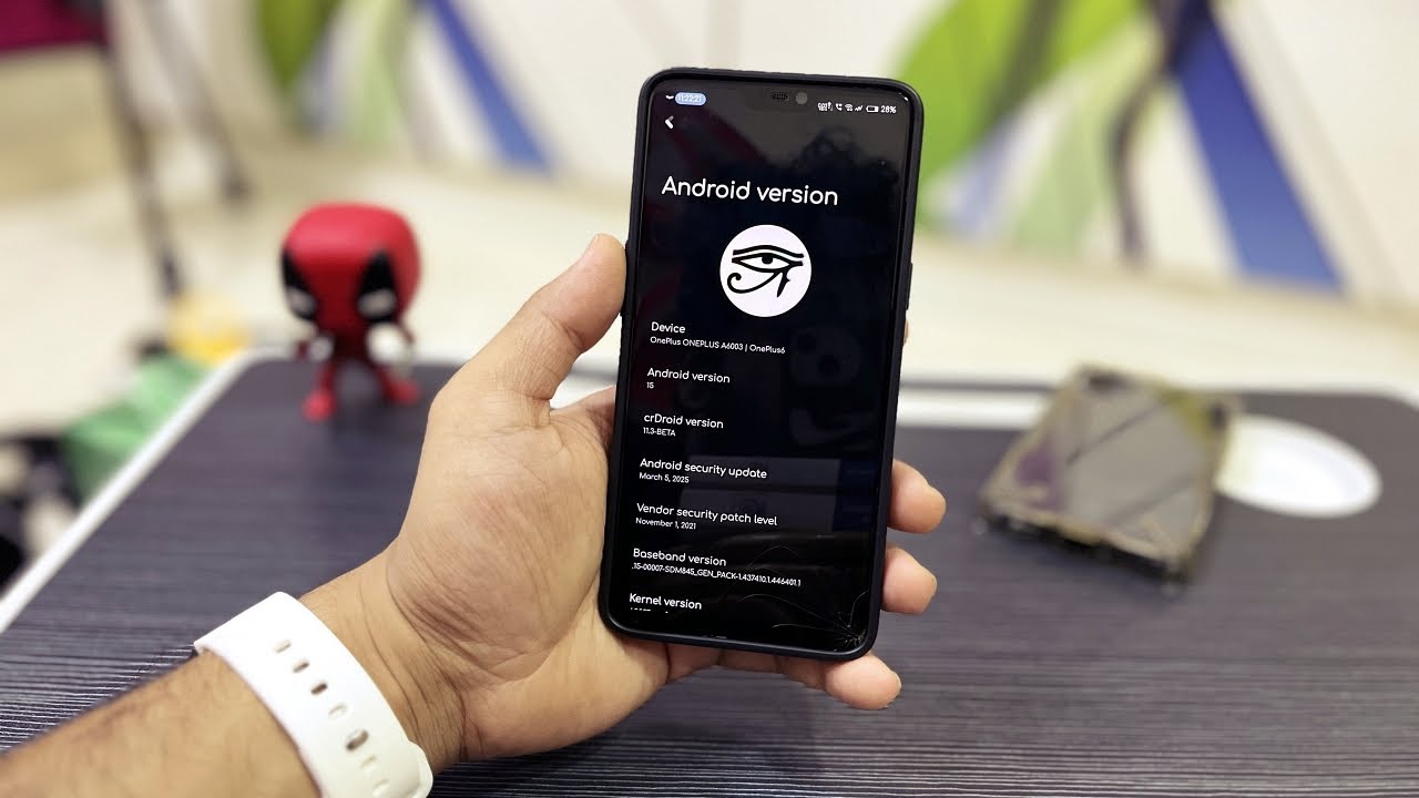 crDroid Android v11.3 | Андроид 15 | OnePlus 6 и 6T