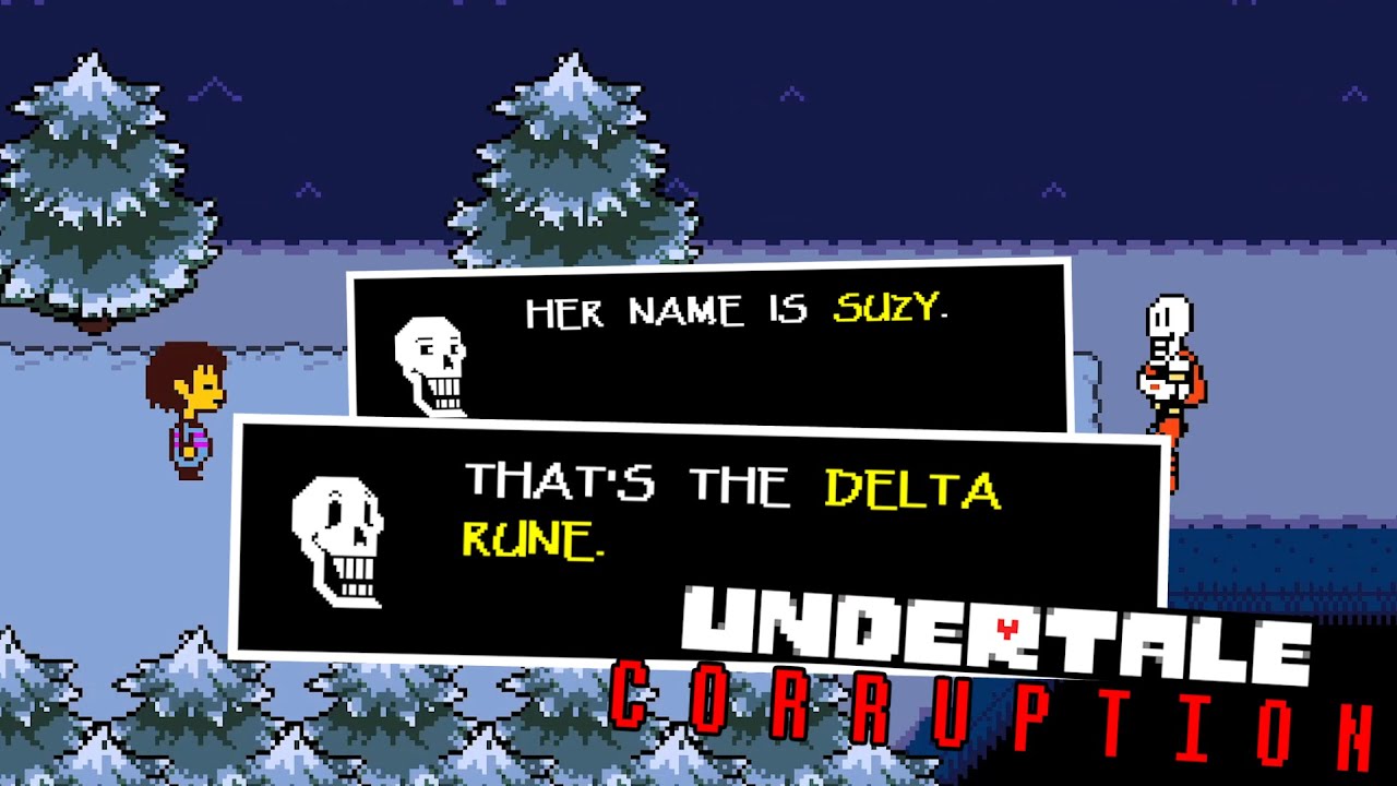 Papyrus tells the FUTURE in Undertale: CORRUPTION