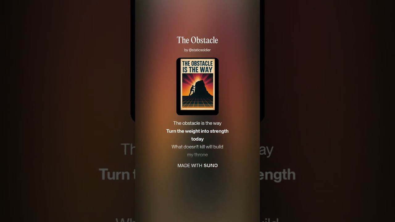The Obstacle | Inspirational Metal