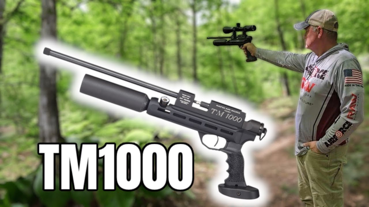 R.A.W. TM1000 Chassis Pistol .177 cal