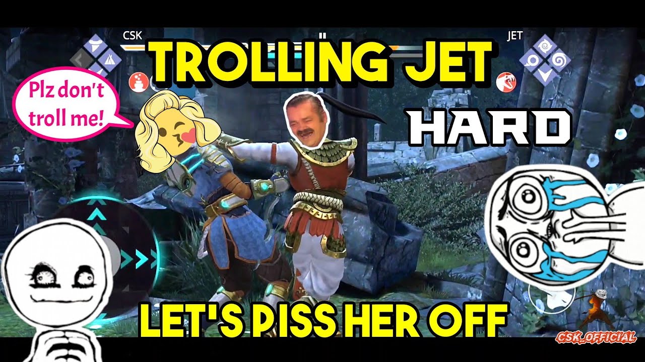 Trolling JET | CSK OFFICIAL | Shadow Fight 3 | Fantastic Dodges & getting trolled