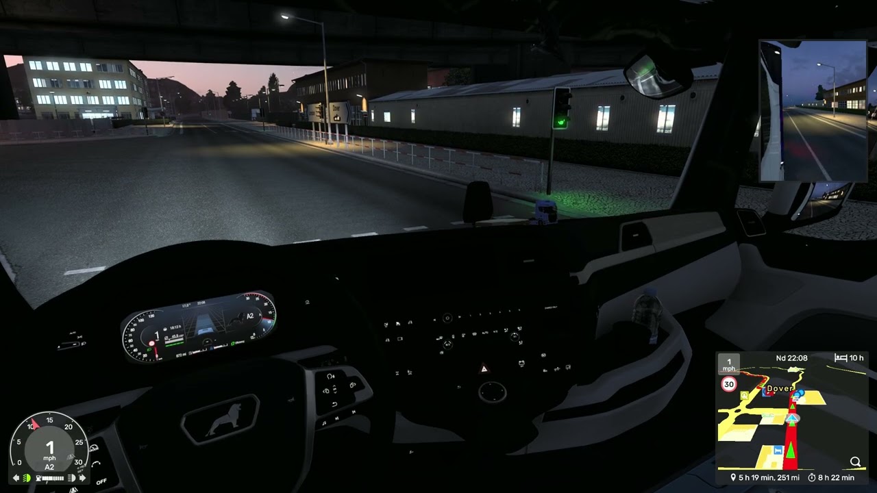TruckersMP ETS2 MAN - Calais-Sheffield - Roadtrip