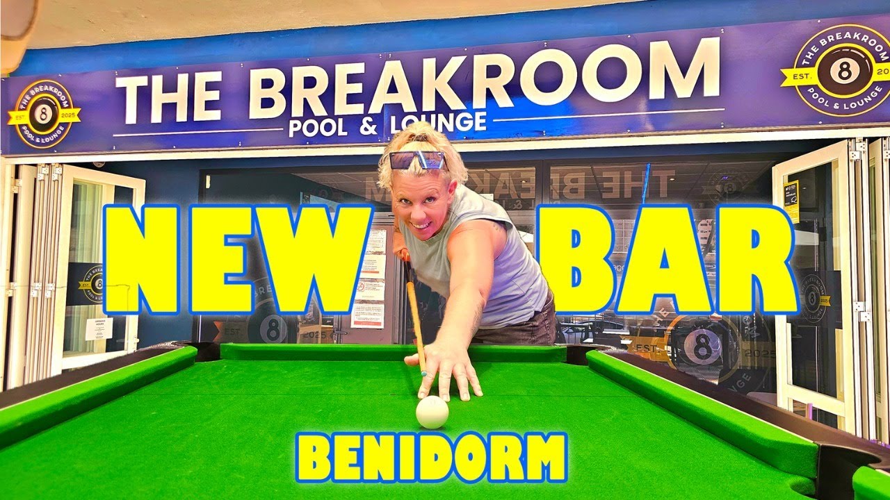 Benidorm -  Brand New Pool Bar - The Break Room