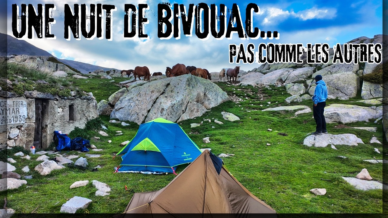24h d'aventure dans les Pyrénées : bivouac mouvementé au pied du Carlit