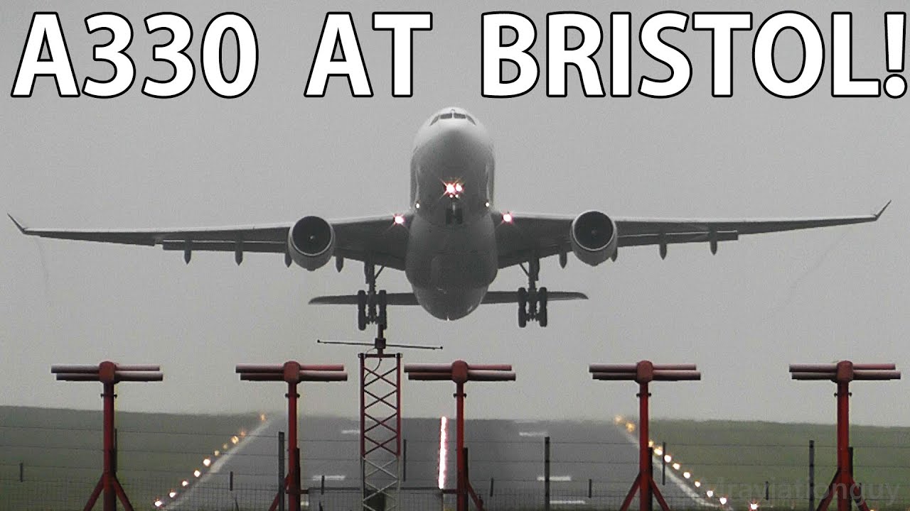 Balkan Holidays Air A330-223 Awesome Takeoff at Bristol Airport (BRS/EGGD) with ATC!