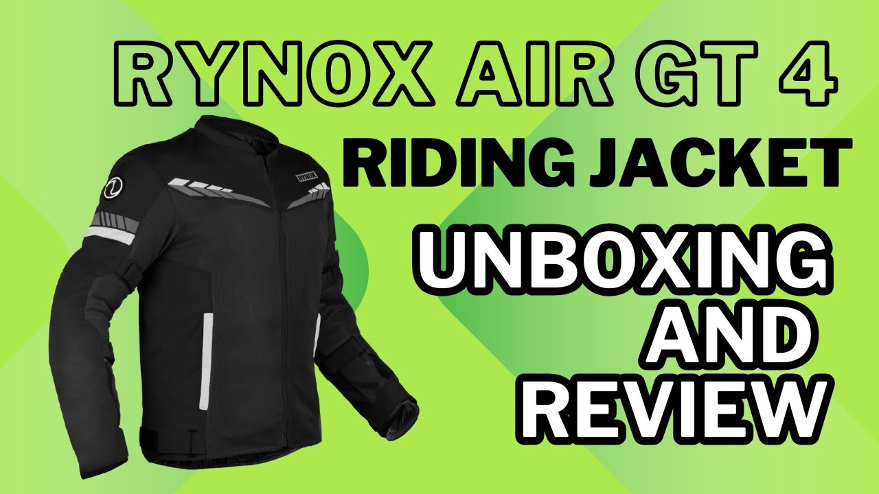 Rynox Air GT 4 Riding Jacket Unboxing Review 2025