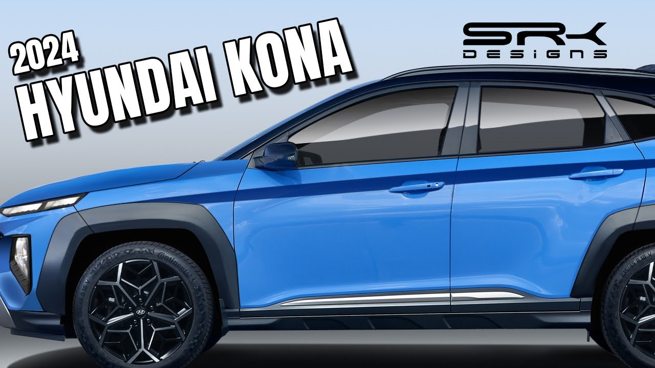 2024 Hyundai Kona SUV; Gets the Sensuous Sportiness design language | SRK Designs