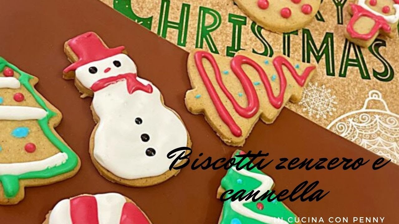 Biscotti zenzero e cannella