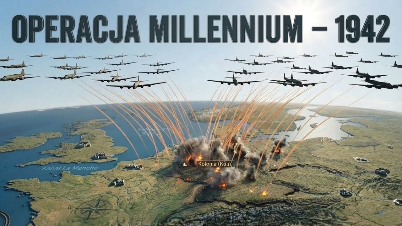 Brutalna noc tysiąca bombowców – operacja Millennium (1942)