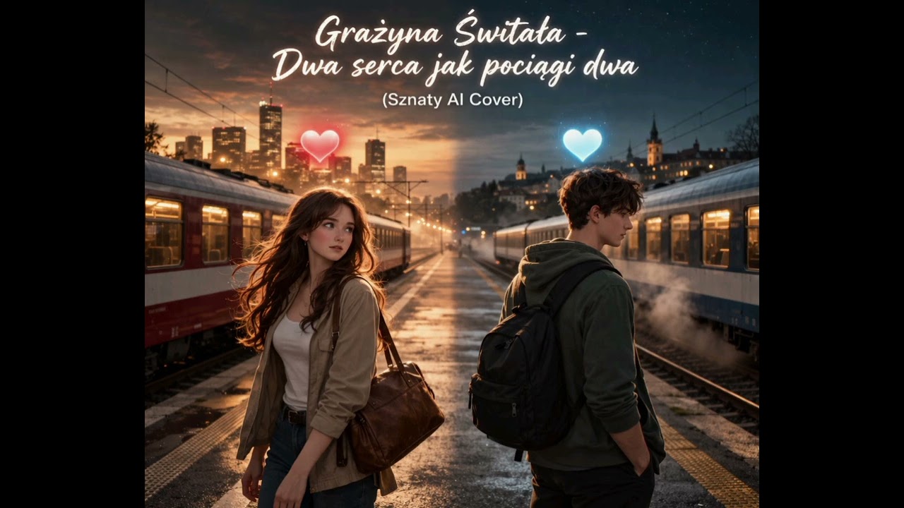 S2W - Dwa serca jak pociągi dwa (Grażyna Świtała Szanty Cover AI)