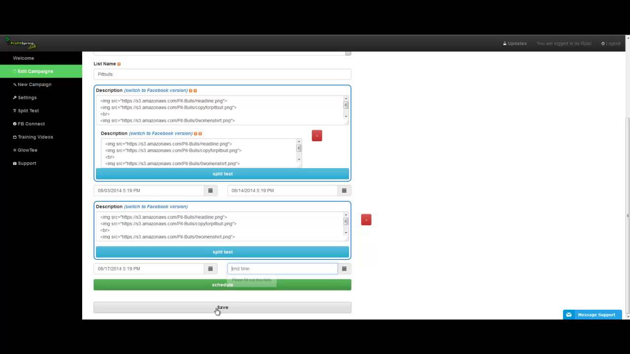 Review of Profit Spring Software - Brand New Tee Spring Software