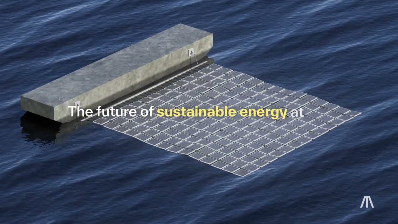 SUREWAVE - wavebreaker and floating solar
