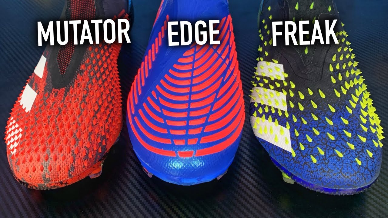 COMPARATIVO adidas PREDATOR | MUTATOR VS FREAK VS EDGE