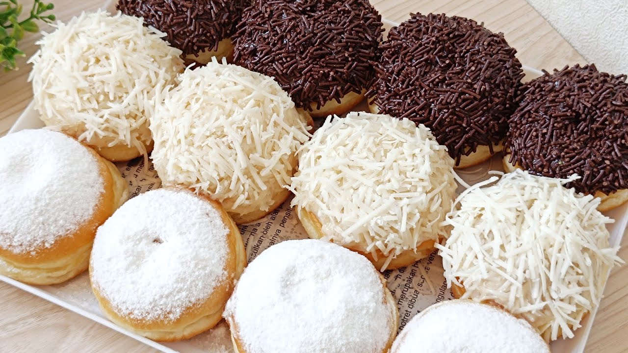 DONAT SEDANG VIRAL NIH‼️YUK KITA BELAJAR MEMBUAT DONAT GEMOY DAN MONTOK