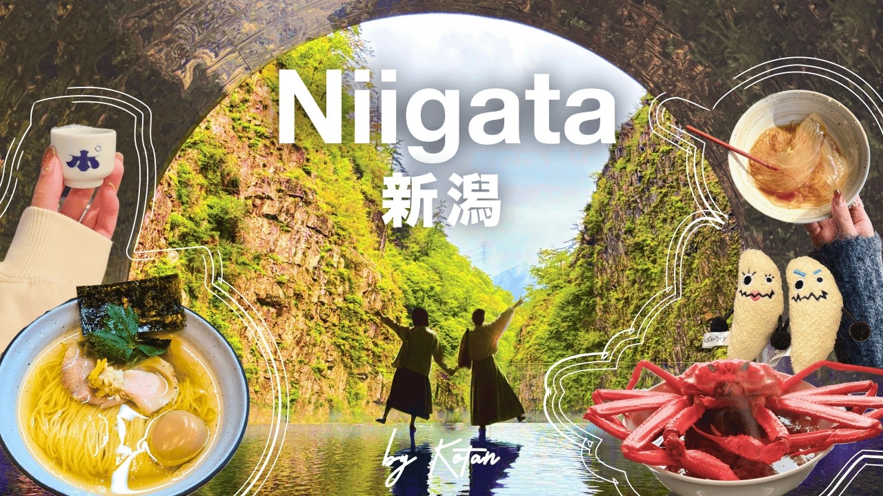 【秋の絶品グルメ旅】新潟vlog｜カニ・地酒・新米！ご当地グルメを満喫した4日間｜清津峡・松之山温泉・大地の芸術祭etc