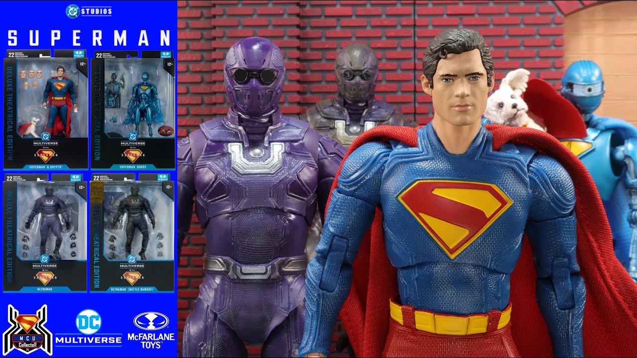 McFarlane DC Multiverse SUPERMAN Robot Ultraman Corenswet Deluxe Theatrical Edition Movie Review