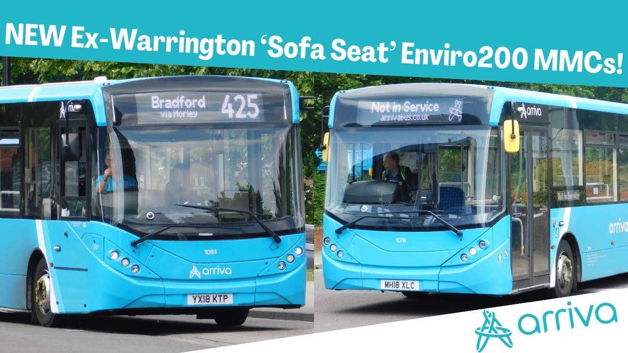 NEW Ex-Warrington's Own Buses ‘Sofa Seat’ E200 MMC Arriva Buses | Arriva Yorkshire