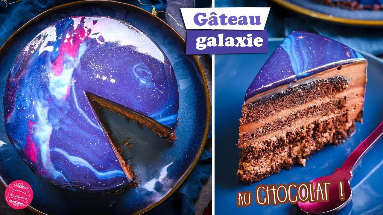 🚀 GATEAU GALAXIE AU CHOCOLAT 🚀