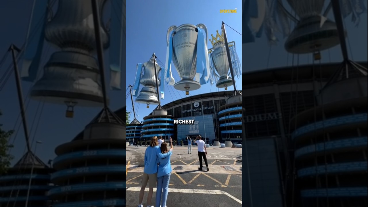 The 5 richest football clubs in the world #football #shorts #j