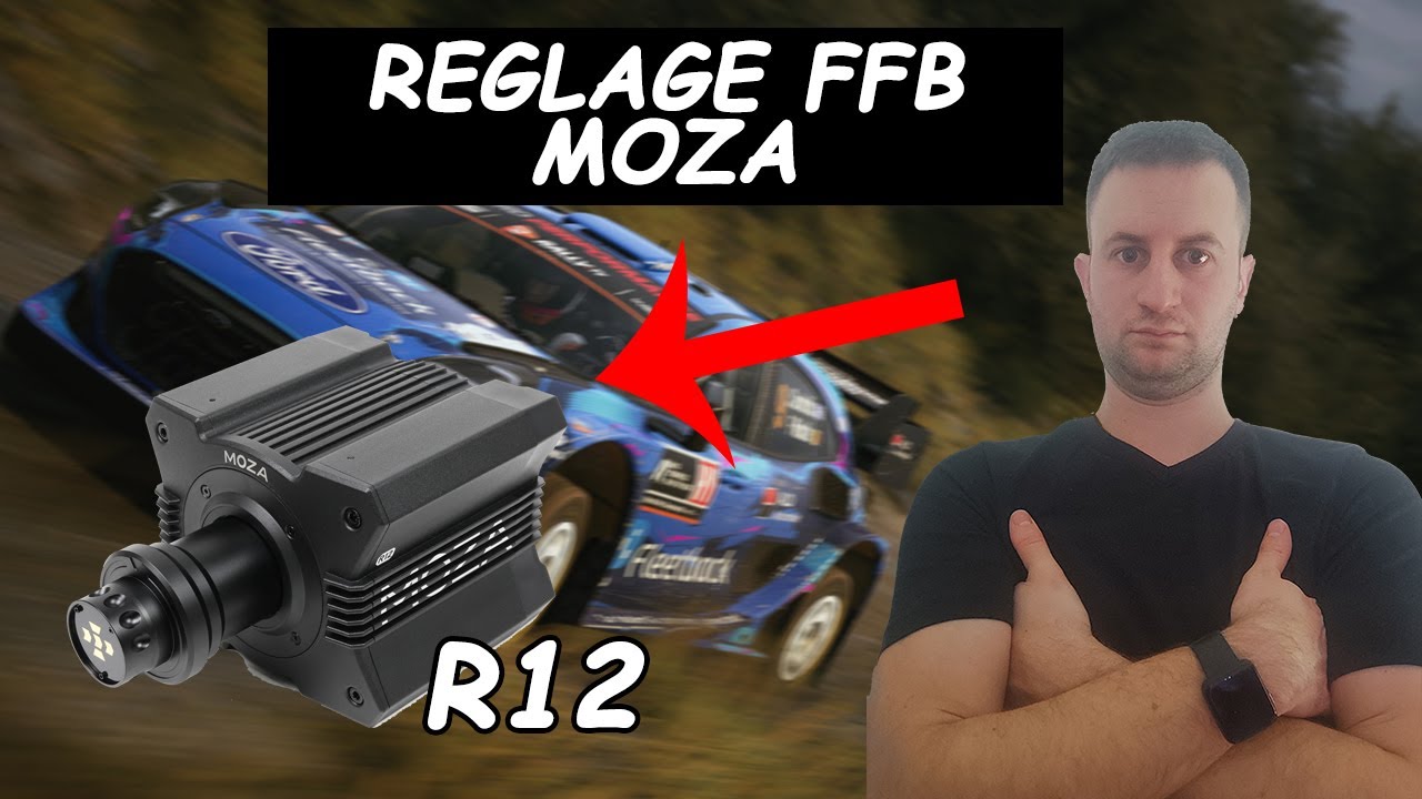Mes reglages FFB sur EA sport WRC Moza R12