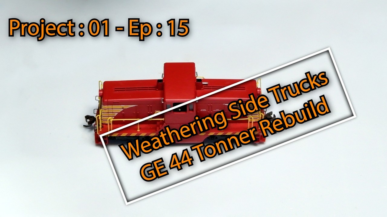 Weathering HO Locomotive Trucks for Realistic Results
