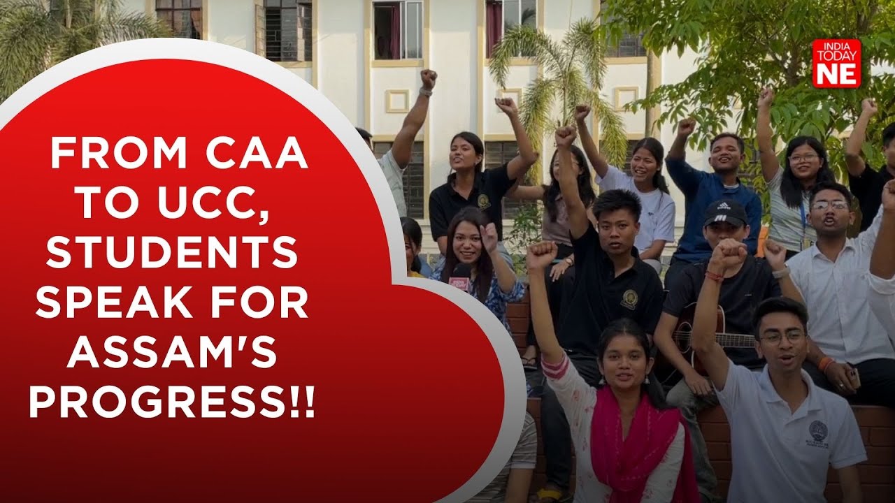 #CollegeCampus: From #CAA to #UCC, students speak for #Assam's progress!