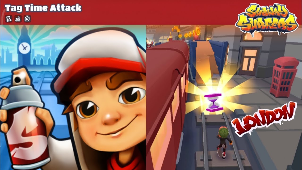 UPDATE 3.35.1 NEW TAG TIME ATTACK - SUBWAY SURFERS LONDON 2023