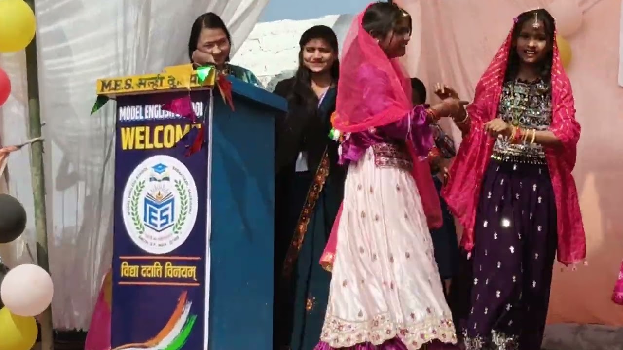 Rangilo maro dholna dance stage performance in model English School annual function 26 