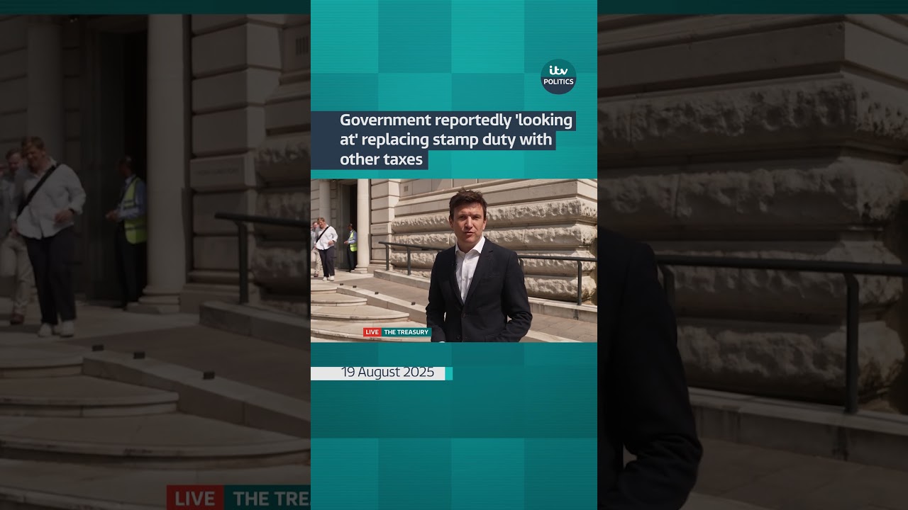 Government reportedly 'looking at' replacing stamp duty with other taxes #itvnews