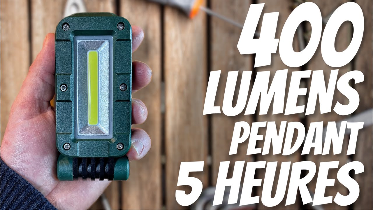 Un projecteur led de poche puissant à 40€ : Olight Swivel