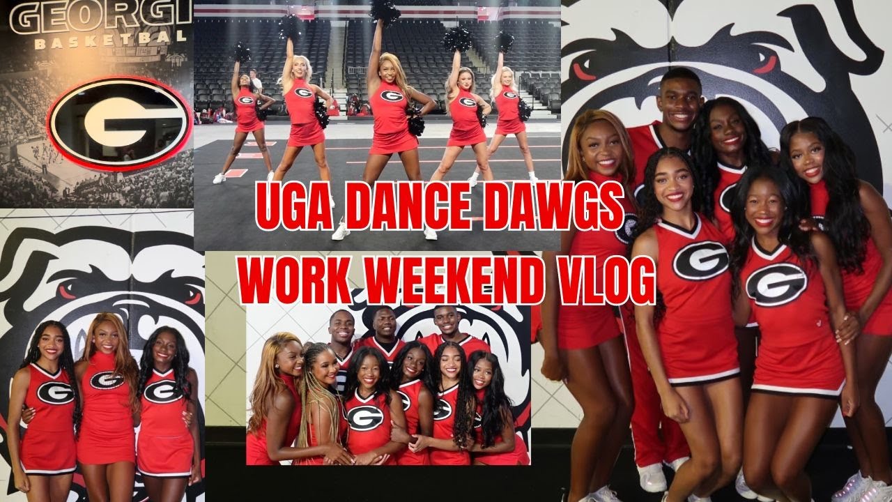 UGA Dance Dawgs Vlog | Work Weekend 2024 *college dance team* *senior season*