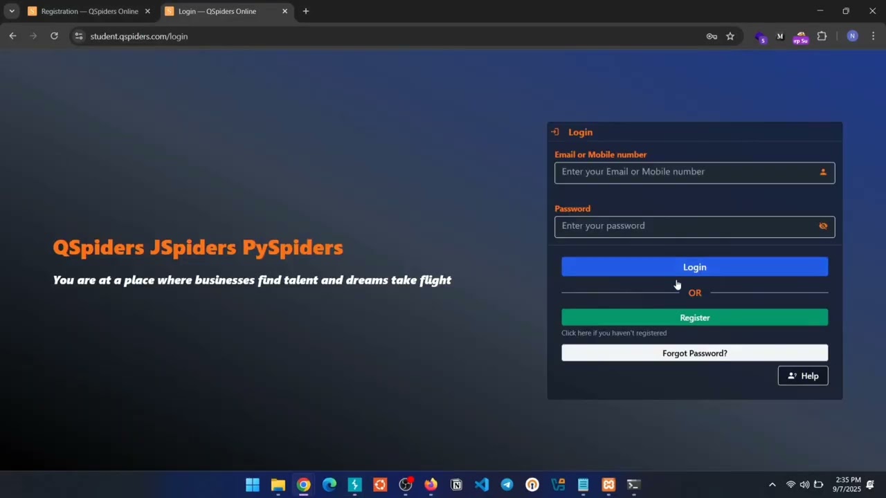 Complete Account Takeover Vulnerability Found in QSpiders Student Portal | Bug Bounty PoC