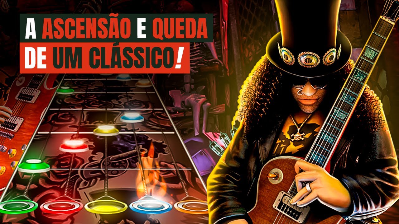 GUITAR HERO -  COMO A AMBIÇÃO DOS CRIADORES DESTRUIU O GAME
