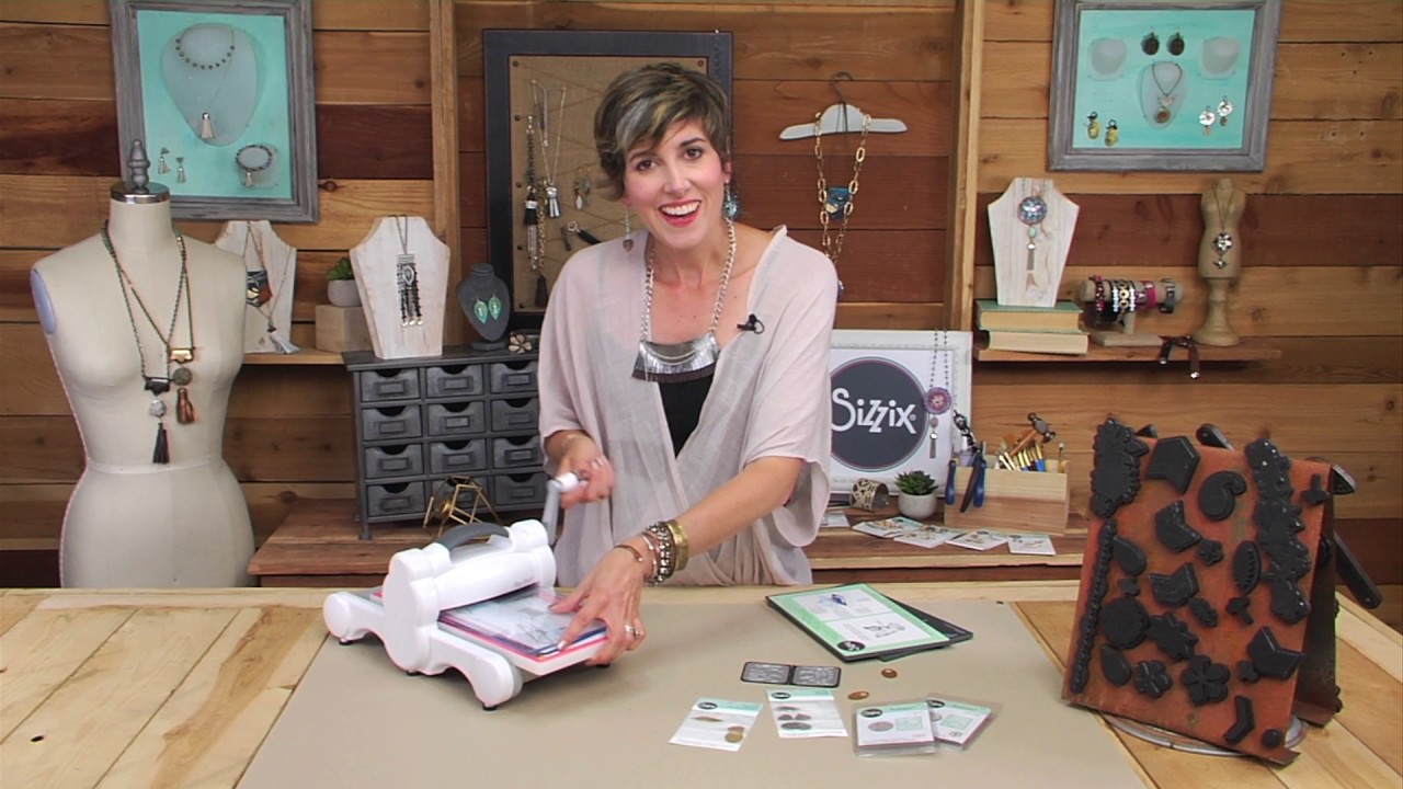 How to Emboss Metal Blanks with DecoEmboss™ Dies - Sizzix