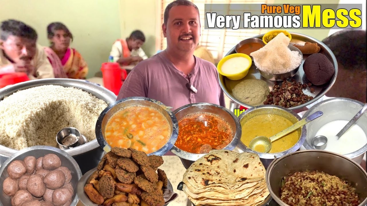 Vasavi Mess Locally Famous For Early Morning Breakfast & Lunch in Kunigal | Street Food India