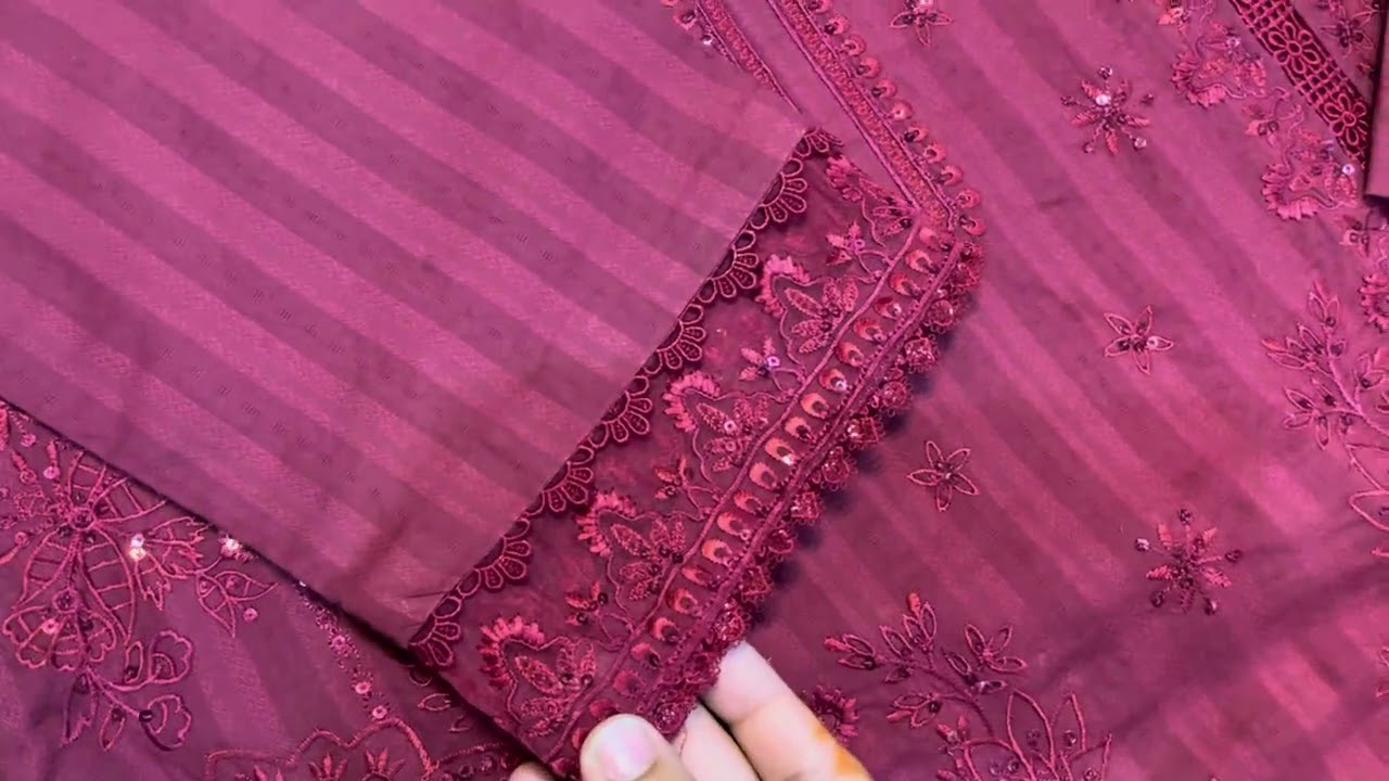 Sapphire hit code stitching / new stitching ideas 2026 / #sapphire #newstitchesdesigns 