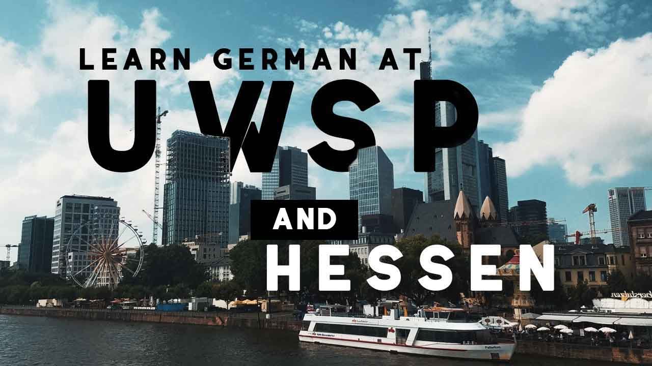 Learn German at UWSP and Hessen