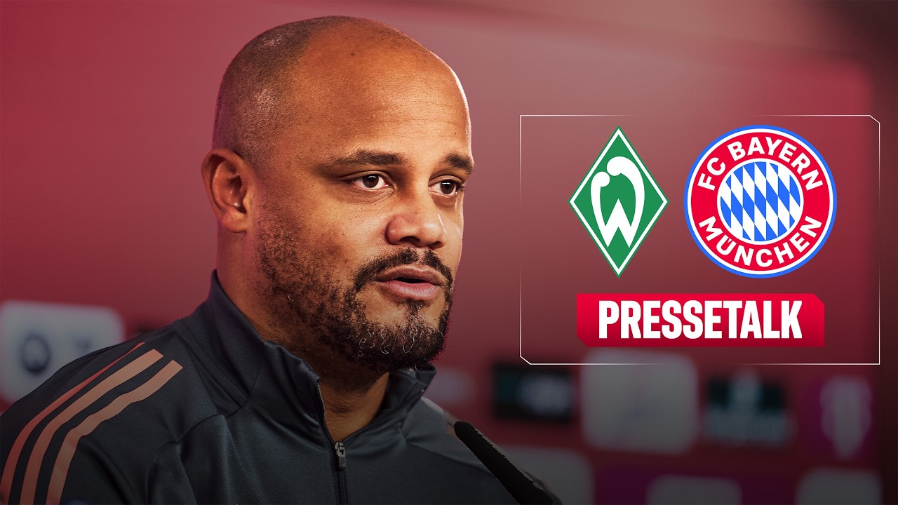 LIVE 🔴 Pressetalk vor Werder Bremen - FC Bayern | 22. Spieltag – Bundesliga
