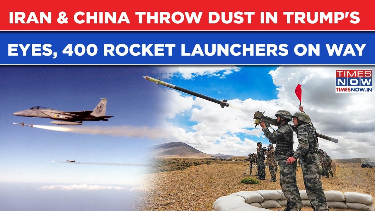 Iran War: IRGC & China Throw Dust In Trump's Eyes, 400 Rocket Launchers On Way After F-15 Shot Down