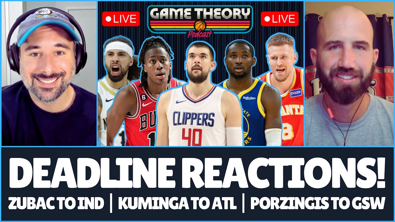 NBA Trade Deadline Madness! No Giannis Trade! No Ja Trade! Zubac to Pacers! | Game Theory Podcast