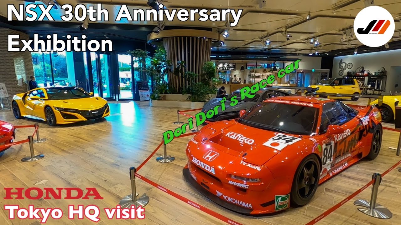 Визит в штаб-квартиру Honda в Токио, гоночный автомобиль Keiichi Tsuchiya LeMans GT2, FK8, N One ...
