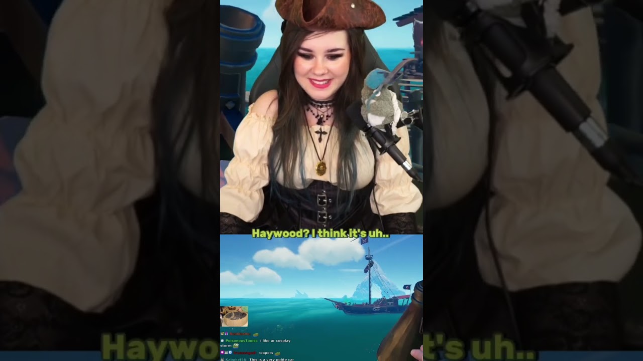 Streamer faces the consequences.. #shorts #twitch #stream #clips #stormfall33 #seaofthieves #lsf